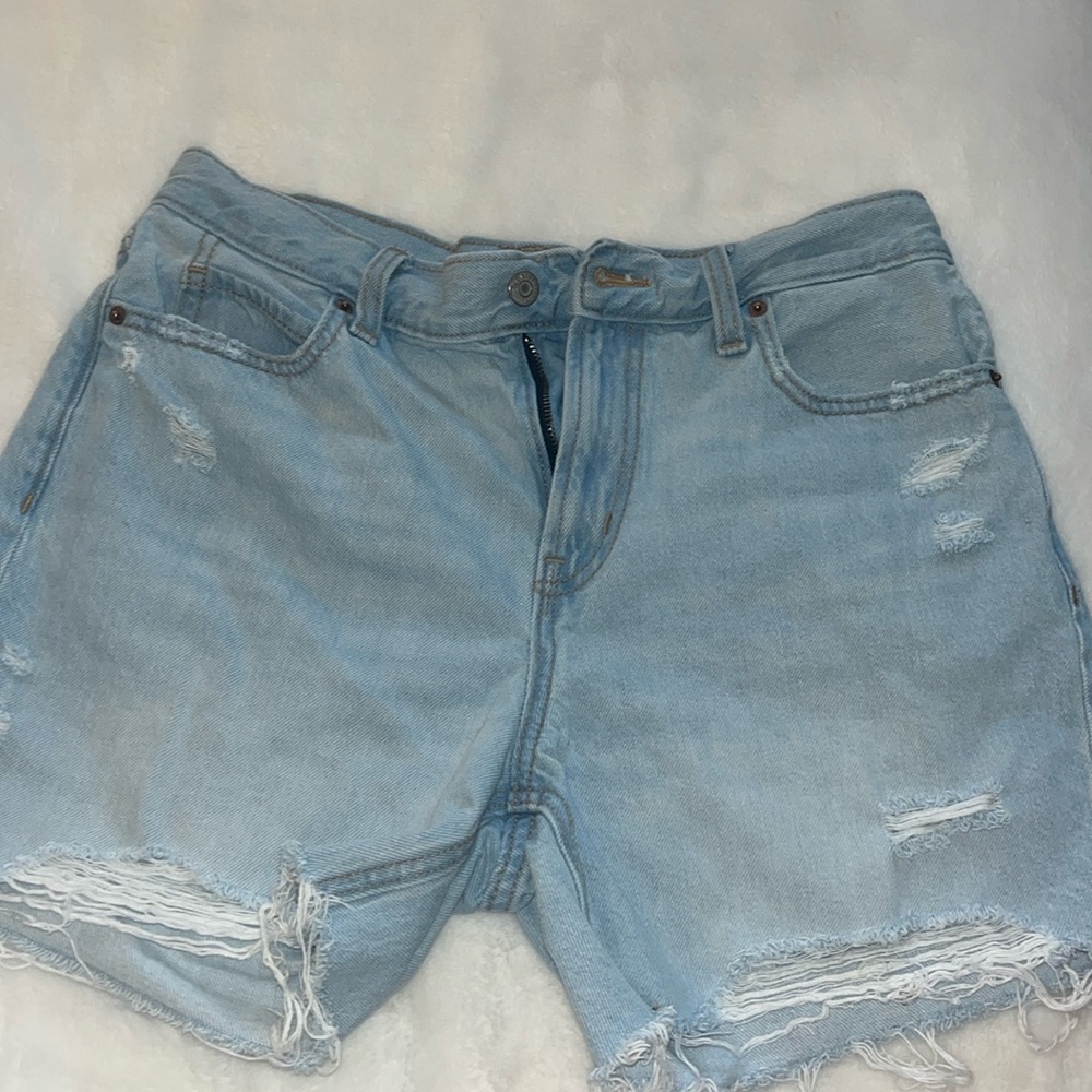 Old Navy long denim shorts.